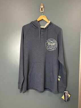 NWT Houston Astros Cooperstown Collection Men's L LongSleeve Shirt with Hood, MS